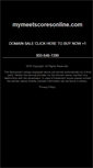 Mobile Screenshot of mymeetscoresonline.com